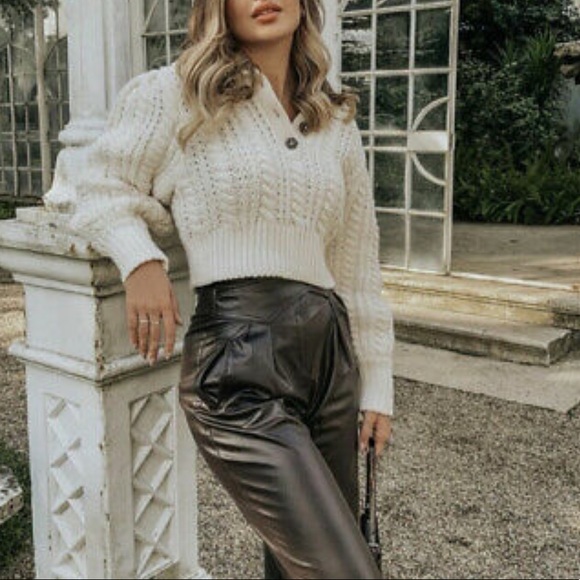 Zara Cable Knit Sweater - Picture 4 of 16